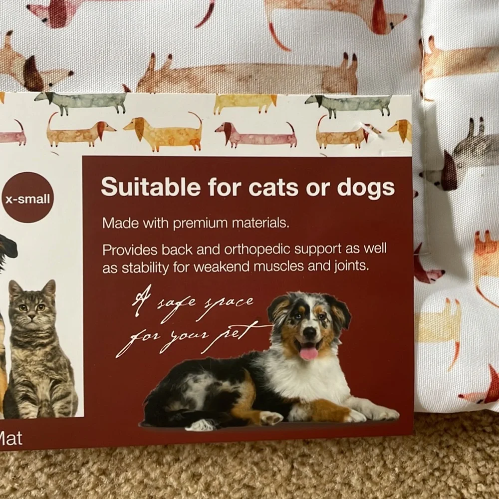 Dachshund crate mat